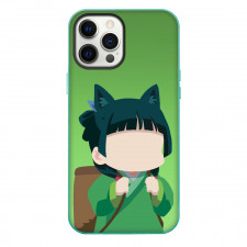 The Apothecary Diaries Maomao Phone Case For iPhone Samsung Galaxy Pixel OnePlus Vivo Xiaomi Asus Sony Motorola Nokia - Maomao Green Portrait Poster Vector Art