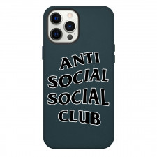 Anti Social Social Club Phone Case For iPhone Samsung Galaxy Pixel OnePlus Vivo Xiaomi Asus Sony Motorola Nokia - Anti Social Social Club Black Logo