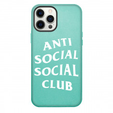 Anti Social Social Club Phone Case For iPhone Samsung Galaxy Pixel OnePlus Vivo Xiaomi Asus Sony Motorola Nokia - Anti Social Social Club White Logo