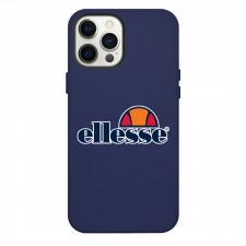 Ellesse Phone Case For iPhone Samsung Galaxy Pixel OnePlus Vivo Xiaomi Asus Sony Motorola Nokia - Ellesse Navy Logo