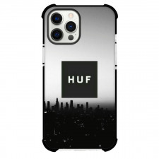 HUF Phone Case For iPhone Samsung Galaxy Pixel OnePlus Vivo Xiaomi Asus Sony Motorola Nokia - HUF Greyscale City Background