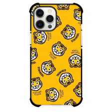 Human Made Phone Case For iPhone Samsung Galaxy Pixel OnePlus Vivo Xiaomi Asus Sony Motorola Nokia - Human Made Fortune Tiger Avatar Pattern Art On Yellow Background