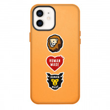 Human Made Phone Case For iPhone Samsung Galaxy Pixel OnePlus Vivo Xiaomi Asus Sony Motorola Nokia - Human Made Logo Lion And Heart Sticker