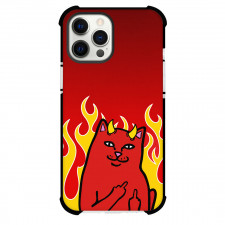 Apparel Ripndip Lord Devil Phone Case For iPhone Samsung Galaxy Pixel OnePlus Vivo Xiaomi Asus Sony Motorola Nokia - Lord Devil Flames Poster