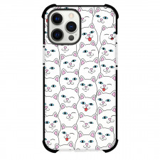 Apparel Ripndip Lord Nermal Phone Case For iPhone Samsung Galaxy Pixel OnePlus Vivo Xiaomi Asus Sony Motorola Nokia - Lord Nermal Cat Pattern Art Poster