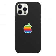 Apple Mac Phone Case For iPhone Samsung Galaxy Pixel OnePlus Vivo Xiaomi Asus Sony Motorola Nokia - Apple Rainbow Style Logo Sticker Art