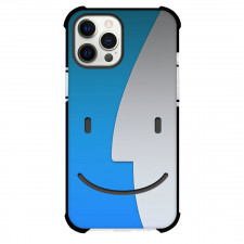 Apple Mac Phone Case For iPhone Samsung Galaxy Pixel OnePlus Vivo Xiaomi Asus Sony Motorola Nokia - Smiling Finder Face Art