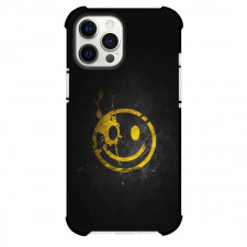 Area 51 For iPhone Samsung Galaxy Pixel OnePlus Vivo Xiaomi Asus Sony Motorola Nokia - Smiley Logo Yellow Black