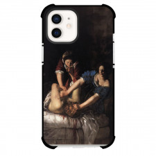 Artemisia Gentileschi Judith Slaying Holofernes Phone Case For iPhone and Samsung Galaxy Devices - Judith Slaying Holofernes Painting Baroque Artwork
