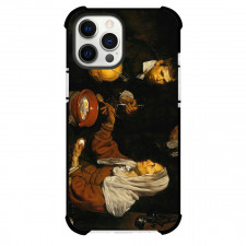Diego Velazquez Old Woman Frying Eggs Phone Case For iPhone and Samsung Galaxy Devices - Old Woman Frying Eggs Painting Baroque Artwork