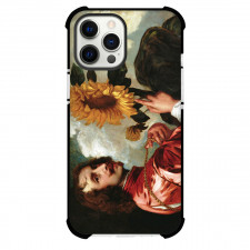 Anthony Van Dyck Self-Portrait With A Sunflower Phone Case For iPhone and Samsung Galaxy Devices - Self-Portrait With A Sunflower Painting Baroque Artwork