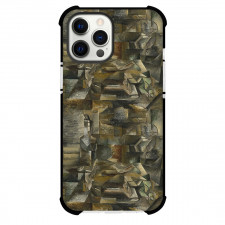 Georges Braque Bottle And Fishes Phone Case For iPhone and Samsung Galaxy Devices - Bottle And Fishes Painting Cubist Artwork