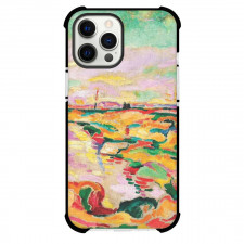 Georges Braque Landscape Near Antwerp Phone Case For iPhone and Samsung Galaxy Devices - Landscape Near Antwerp Painting Cubist Artwork