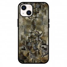 Georges Braque Violin And Candlestick Phone Case For iPhone and Samsung Galaxy Devices - Violin And Candlestick Painting Cubist Artwork