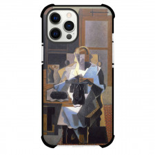 Jean Metzinger A Long Time Alone Phone Case For iPhone and Samsung Galaxy Devices - A Long Time Alone Painting Cubist Artwork