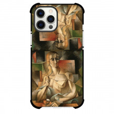 Jean Metzinger Tea Time Phone Case For iPhone and Samsung Galaxy Devices - Tea Time Painting Cubist Artwork