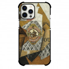 Juan Gris The Bottle of Anis Del Mono Phone Case For iPhone and Samsung Galaxy Devices - The Bottle of Anis Del Mono Painting Cubist Artwork