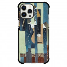 Juan Gris The Guitar Phone Case For iPhone and Samsung Galaxy Devices - The Guitar Painting Cubist Artwork