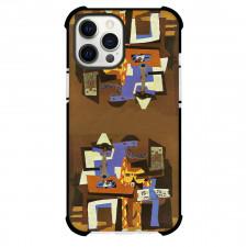 Pablo Picasso The Three Musicians Phone Case For iPhone and Samsung Galaxy Devices - The Three Musicians Painting Cubist Artwork