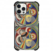 Robert Delaunay Rhythm No. 1 Decoration Phone Case For iPhone and Samsung Galaxy Devices - Rhythm No. 1 Decoration Painting Cubist Artwork