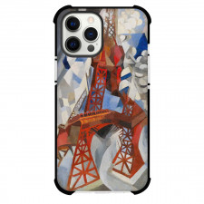 Robert Delaunay The Eiffel Tower Phone Case For iPhone and Samsung Galaxy Devices - The Eiffel Tower Painting Cubist Artwork