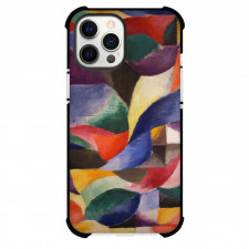 Sonia Delaunay Terk Bal Bullier Phone Case For iPhone and Samsung Galaxy Devices - Bal Bullier Painting Cubist Artwork