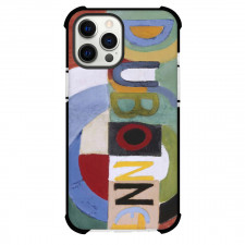 Sonia Delaunay Terk Dubonnet Phone Case For iPhone and Samsung Galaxy Devices - Dubonnet Painting Cubist Artwork