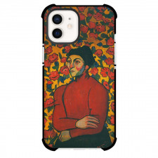 Sonia Delaunay Terk Portrait of Philomene Phone Case For iPhone and Samsung Galaxy Devices - Portrait of Philomene Painting Cubist Artwork