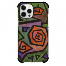 Paul Klee Heroic Roses Phone Case For iPhone and Samsung Galaxy Devices - Heroic Roses Painting Expressionist Artwork