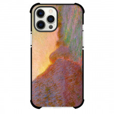 Claude Monet The Haystacks Phone Case For iPhone and Samsung Galaxy Devices - The Haystacks Painting Impressionist Artwork