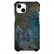 Claude Monet Irises And Water-Lilies Phone Case For iPhone and Samsung Galaxy Devices - Irises And Water-Lilies Painting Impressionist Artwork