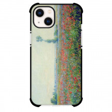 Claude Monet The Poppy Field Phone Case For iPhone and Samsung Galaxy Devices - The Poppy Field Painting Impressionist Artwork