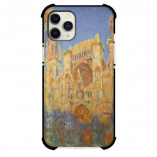 Claude Monet The Rouen Cathedral Phone Case For iPhone and Samsung Galaxy Devices - The Rouen Cathedral Painting Impressionist Artwork