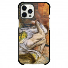 Edgar Degas After The Bath Woman Drying Phone Case For iPhone and Samsung Galaxy Devices - After The Bath Woman Drying Painting Impressionist Artwork