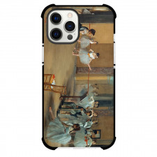 Edgar Degas The Dance Foyer Phone Case For iPhone and Samsung Galaxy Devices - The Dance Foyer Painting Impressionist Artwork