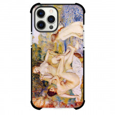 Pierre-Auguste Renoir The Large Bathers Phone Case For iPhone and Samsung Galaxy Devices - The Large Bathers Painting Impressionist Artwork