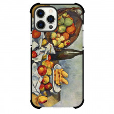 Paul Cezanne The Basket of Apples Phone Case For iPhone and Samsung Galaxy Devices - The Basket of Apples Painting Impressionist Artwork