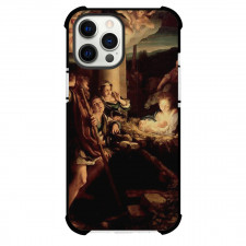 Antonio Da Correggio Adoration of The Shepherds Phone Case For iPhone Samsung Galaxy Pixel OnePlus Vivo Xiaomi Asus Sony Motorola Nokia - Adoration of The Shepherds Painting Mannerism Artwork