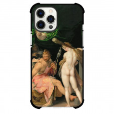 Bartholomeus Spranger Herakles And Omphale Phone Case For iPhone Samsung Galaxy Pixel OnePlus Vivo Xiaomi Asus Sony Motorola Nokia - Herakles And Omphale Painting Mannerism Artwork