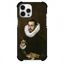 El Greco Portrait of The-Artists Son Phone Case For iPhone Samsung Galaxy Pixel OnePlus Vivo Xiaomi Asus Sony Motorola Nokia - Portrait of The-Artists Son Jorge Manuel Painting Mannerism Artwork