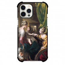 Parmigianino Mystic Marriage of Saint Catherine Phone Case For iPhone Samsung Galaxy Pixel OnePlus Vivo Xiaomi Asus Sony Motorola Nokia - Mystic Marriage of Saint Catherine Painting Mannerism Artwork