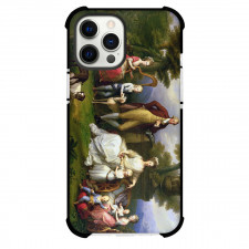 Angelica Kauffman Ferdinand I and His Family Phone Case For iPhone and Samsung Galaxy Devices - Ferdinand I and His Family Painting Neoclassicism Artwork