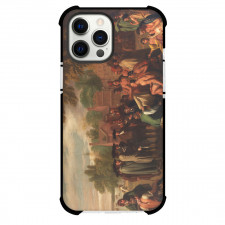 Benjamin West William Penns Phone Case For iPhone and Samsung Galaxy Devices - William Penns Painting Neoclassicism Artwork