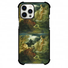 François Gerard Ossian on the Banks Phone Case For iPhone and Samsung Galaxy Devices - Ossian on the Banks of the Loire Painting Neoclassicism Artwork