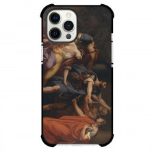 Gavin Hamilton The Death of Lucretia Phone Case For iPhone and Samsung Galaxy Devices - The Death of Lucretia Painting Neoclassicism Artwork