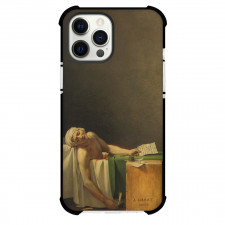 Louis David The Death of Marat Phone Case For iPhone and Samsung Galaxy Devices - The Death of Marat Painting Neoclassicism Artwork