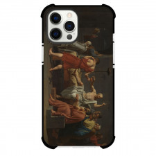 Louis David The Death of Socrates Phone Case For iPhone and Samsung Galaxy Devices - The Death of Socrates Painting Neoclassicism Artwork