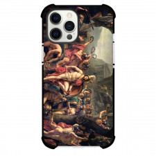 Louis David Leonidas At Thermopylae Phone Case For iPhone and Samsung Galaxy Devices - Leonidas At Thermopylae Painting Neoclassicism Artwork