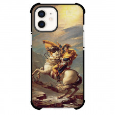 Louis David Napoleon Crossing the Alps Phone Case For iPhone and Samsung Galaxy Devices - Napoleon Crossing the Alps Painting Neoclassicism Artwork