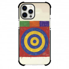 Jasper Johns Target ULAE 147 Phone Case For iPhone Samsung Galaxy Pixel OnePlus Vivo Xiaomi Asus Sony Motorola Nokia - Target ULAE 147 Painting Pop Art Artwork